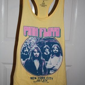 Yellow Pink Floyd Tank